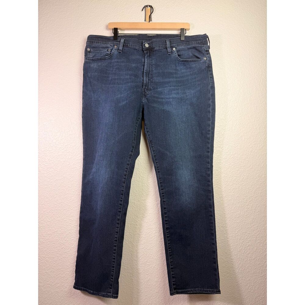 Levi’s Premium 511 Men’s Jeans W42 L32 Dark Wash Slim Fit Cotton